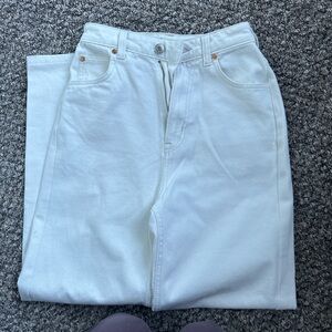 White Denim Jeans